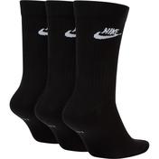Nike Sportswear Every Essential Crew Unisex Siyah Çorap