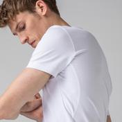 Lacoste Erkek Slim Fit Beyaz T-Shirt