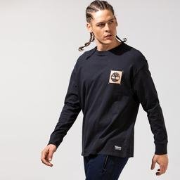 Timberland YC LS Workwear Graphic Erkek Siyah Sweatshirt