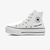 Converse Valentine's Day Chuck Taylor All Star Lift Hi Kadın Beyaz Sneaker