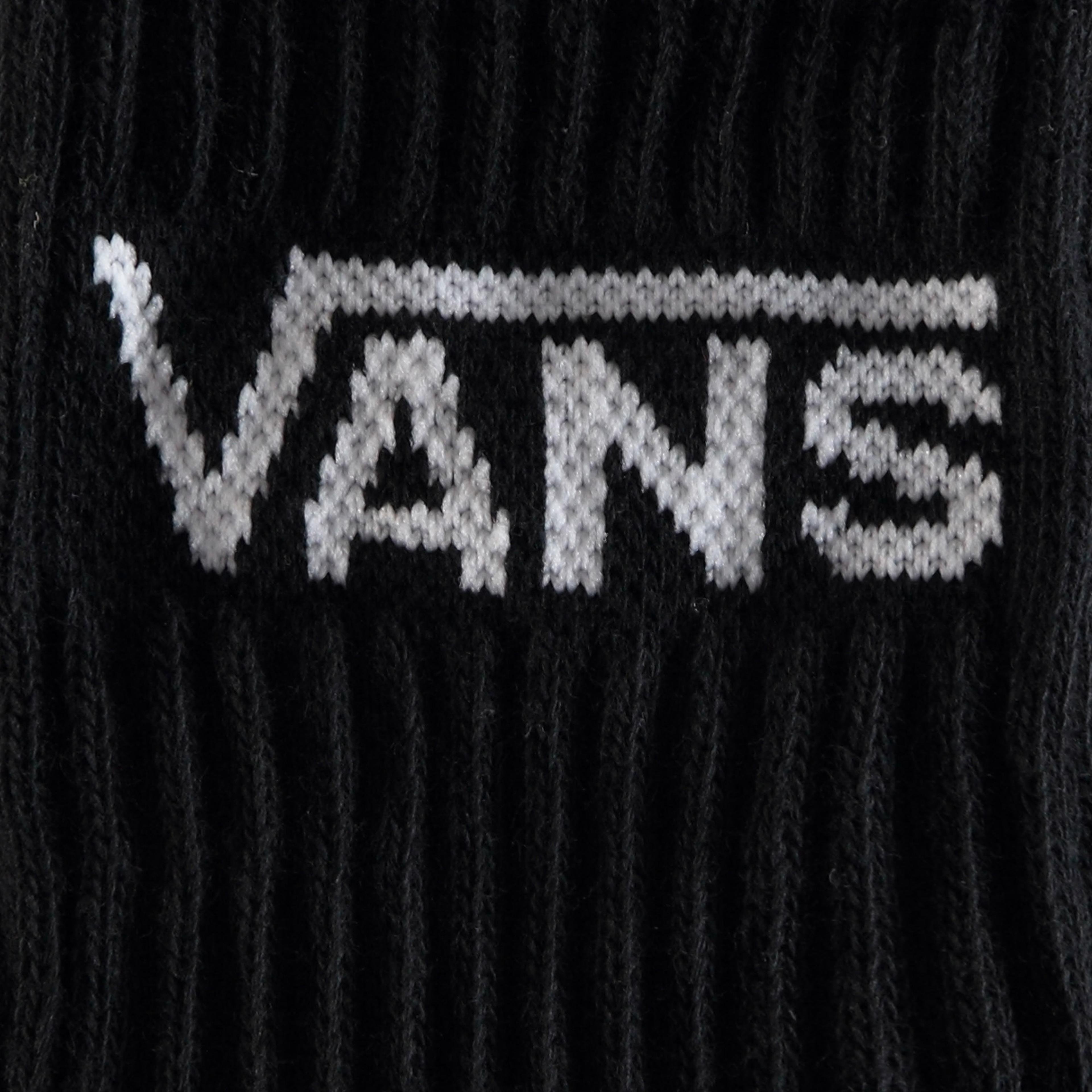 Vans Classic Crew Erkek Siyah Çorap