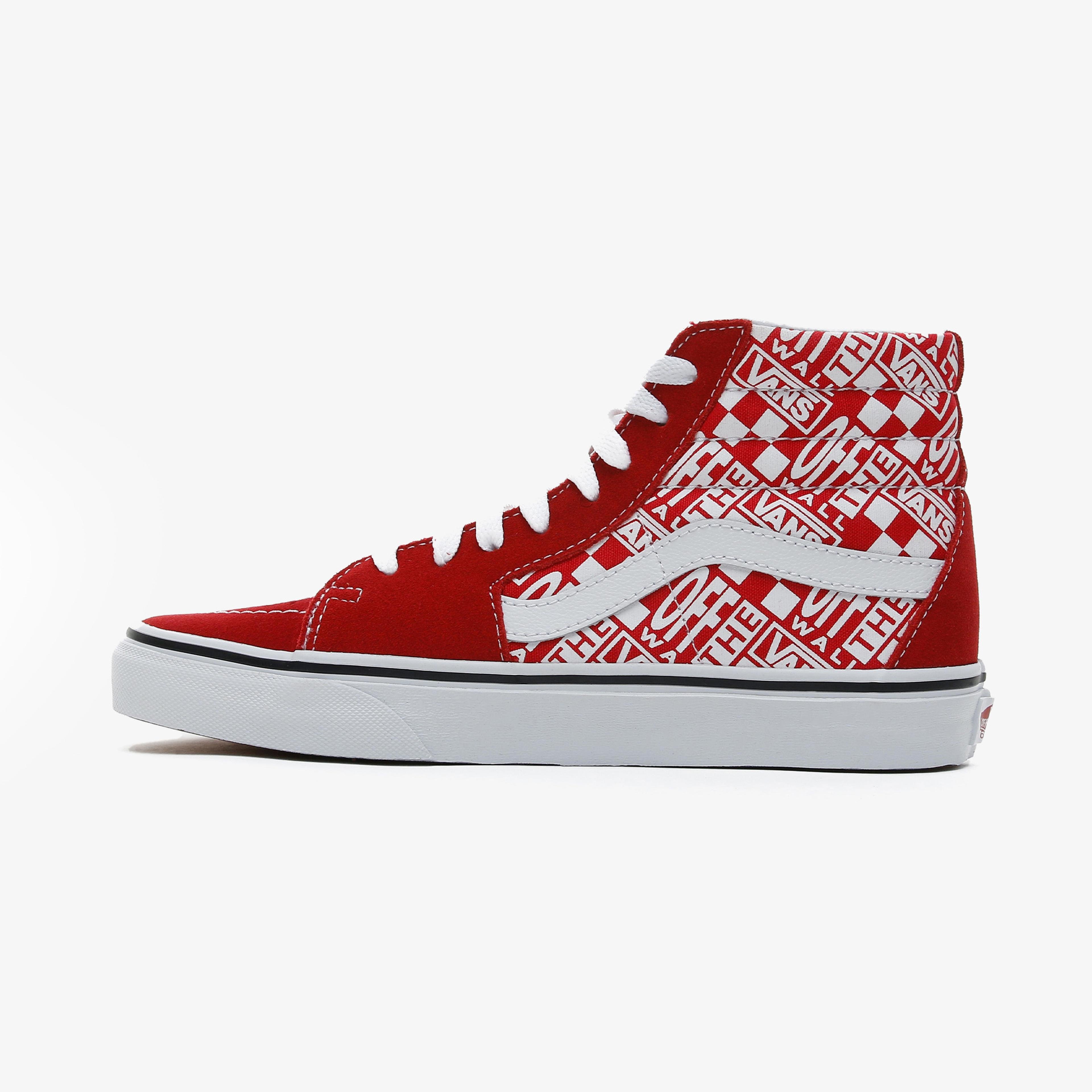Vans SK8-Hi Kadın Kırmızı Sneaker