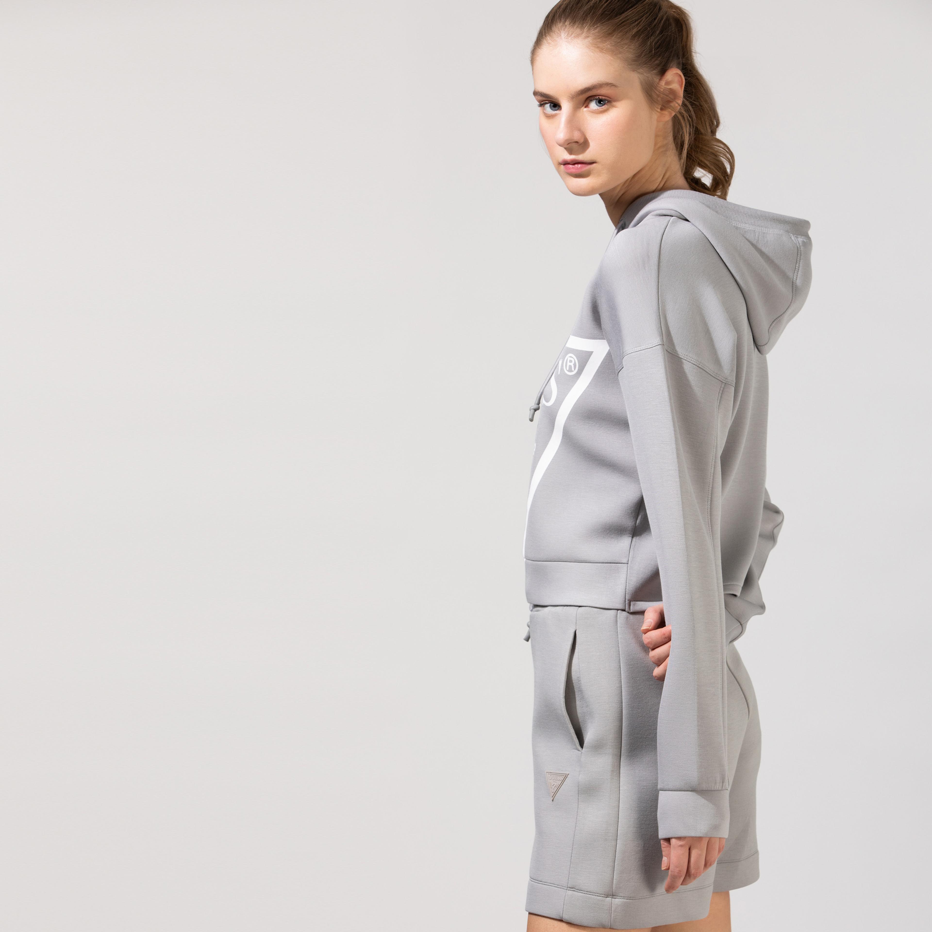 Guess Kadın Gri Sweatshirt