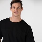 Lacoste Erkek Baskılı Siyah T-Shirt
