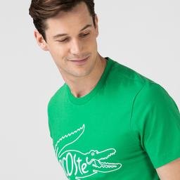 Lacoste Erkek Nakışlı Yeşil T-Shirt