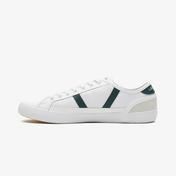 Lacoste Sideline 0721 1 Cma Erkek Beyaz - Koyu Yeşil Spor Ayakkabı