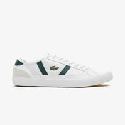 Lacoste Sideline 0721 1 Cma Erkek Beyaz - Koyu Yeşil Spor Ayakkabı