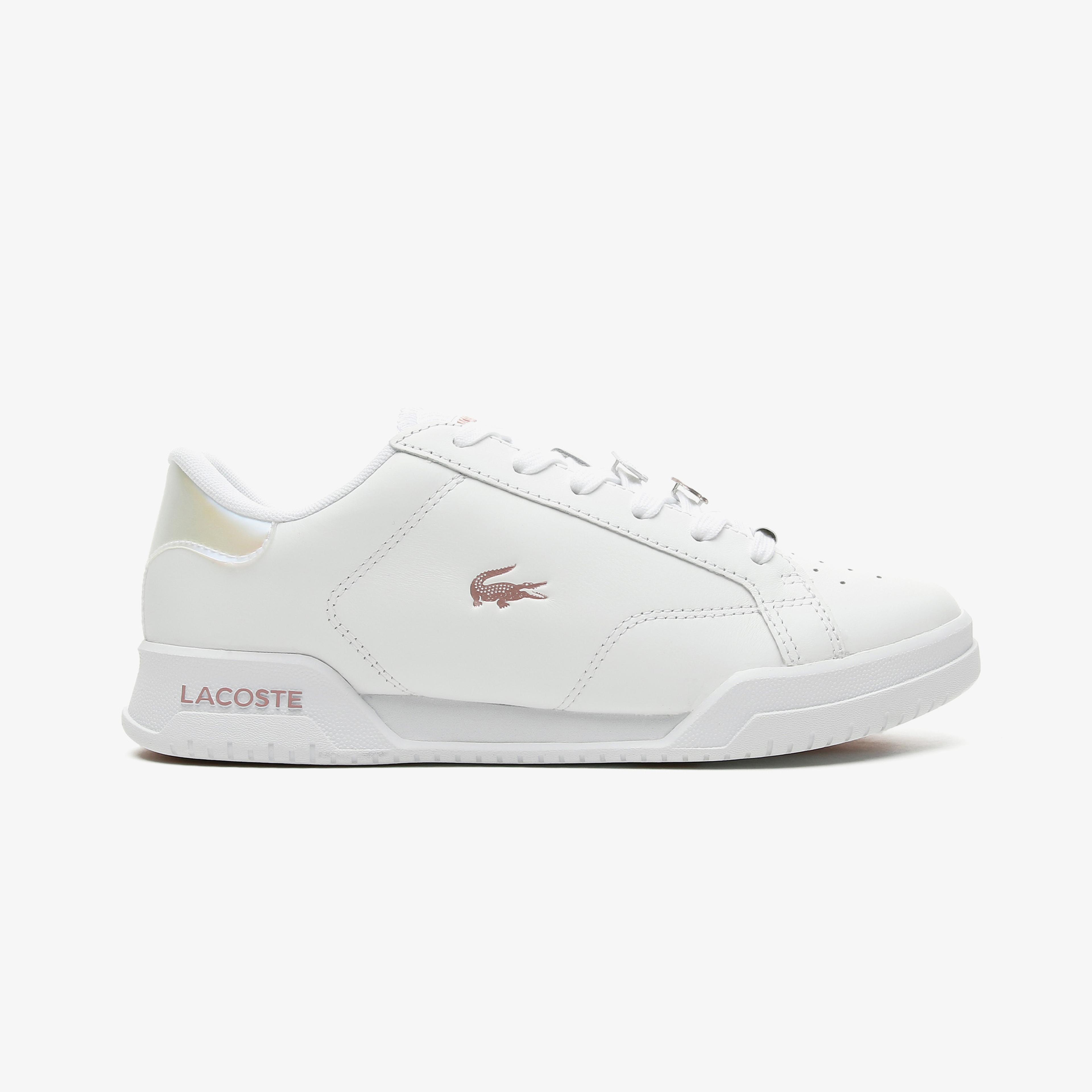Lacoste Twin Serve 0921 1 Sfa Kadın Beyaz - Pembe Spor Ayakkabı