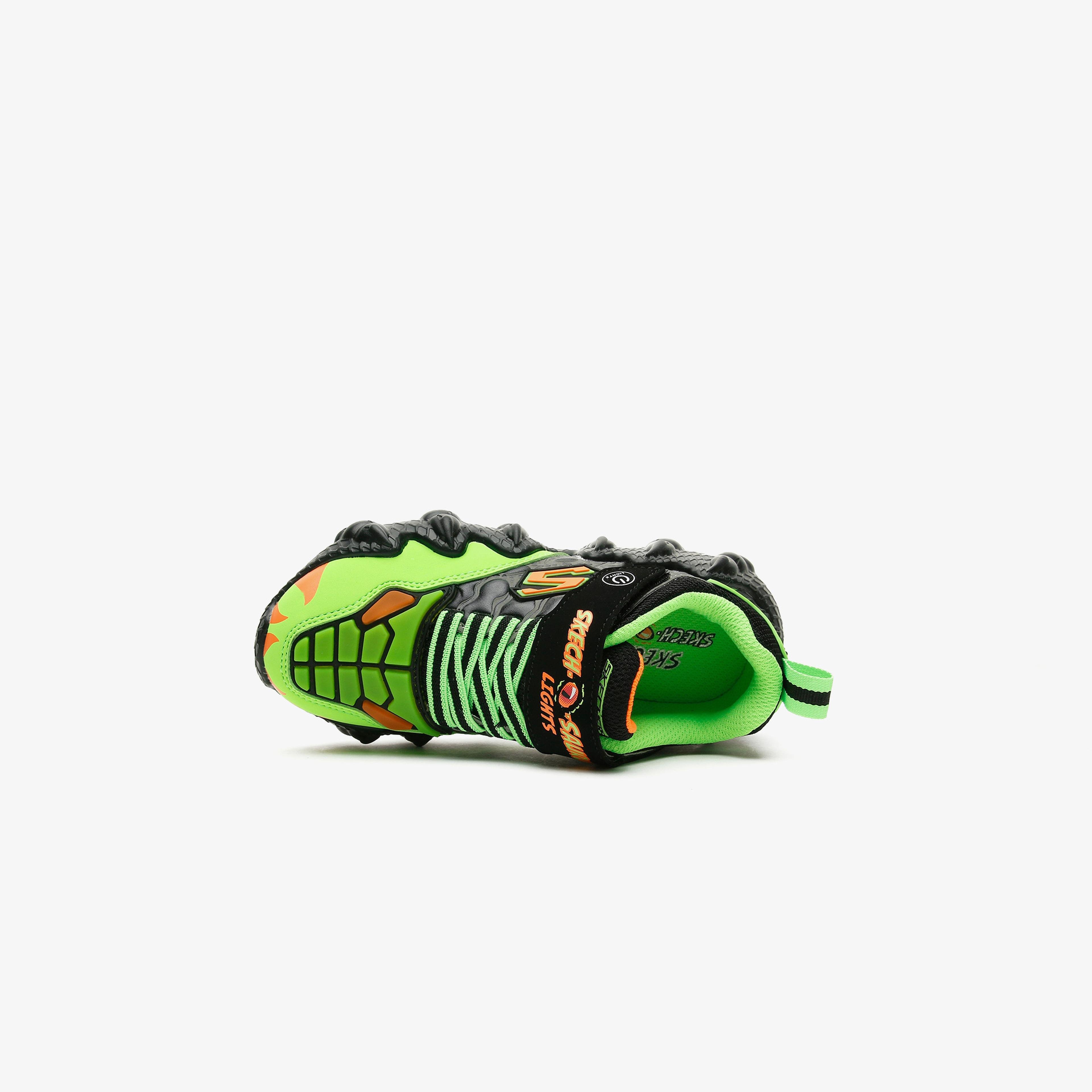 Skechers Skech-O-Saurus Lights Çocuk Siyah Spor Ayakkabı