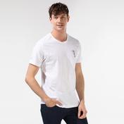 Nautica Erkek Beyaz Baskılı T-Shirt