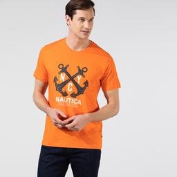 Nautica Erkek Turuncu T-Shirt