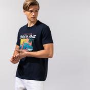 Nautica Erkek Lacivert Baskılı T-Shirt