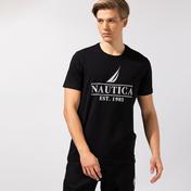 Nautica Erkek Siyah Baskılı T-Shirt