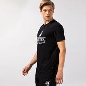 Nautica Erkek Siyah Baskılı T-Shirt