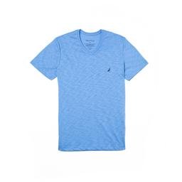 Nautica Erkek Mavi V-Yaka T-Shirt