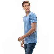 Nautica Erkek Mavi V-Yaka T-Shirt