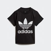 adidas Trefoil Bebek Siyah T-Shirt