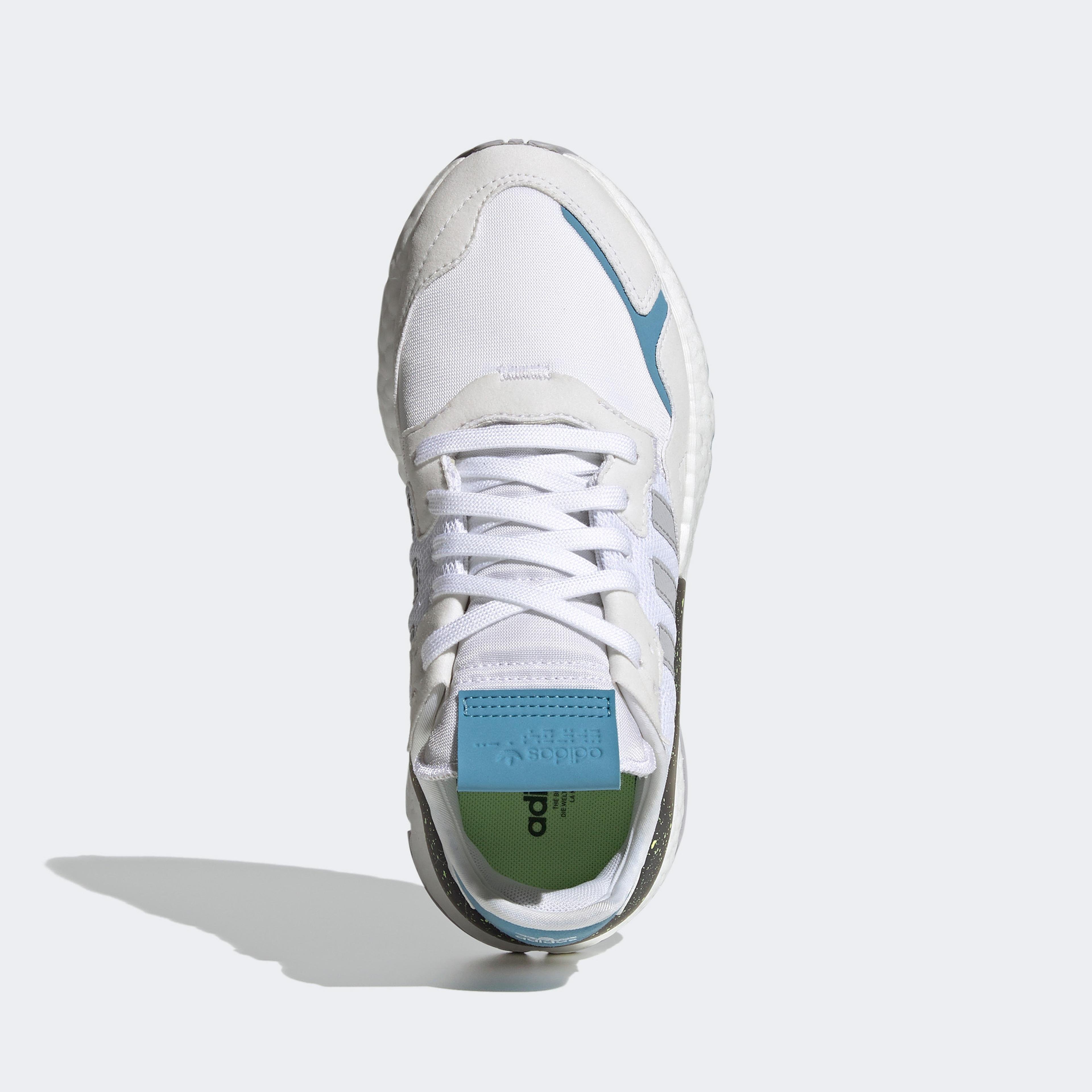 adidas Nite Jogger Kadın Beyaz Spor Ayakkabı