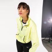 Puma Train Logo Kadın Sarı Sweatshirt