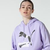 Puma Classics Logo Kadın Mor Sweatshirt