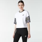 Puma Cg Boyfriend Kadın Beyaz T-Shirt