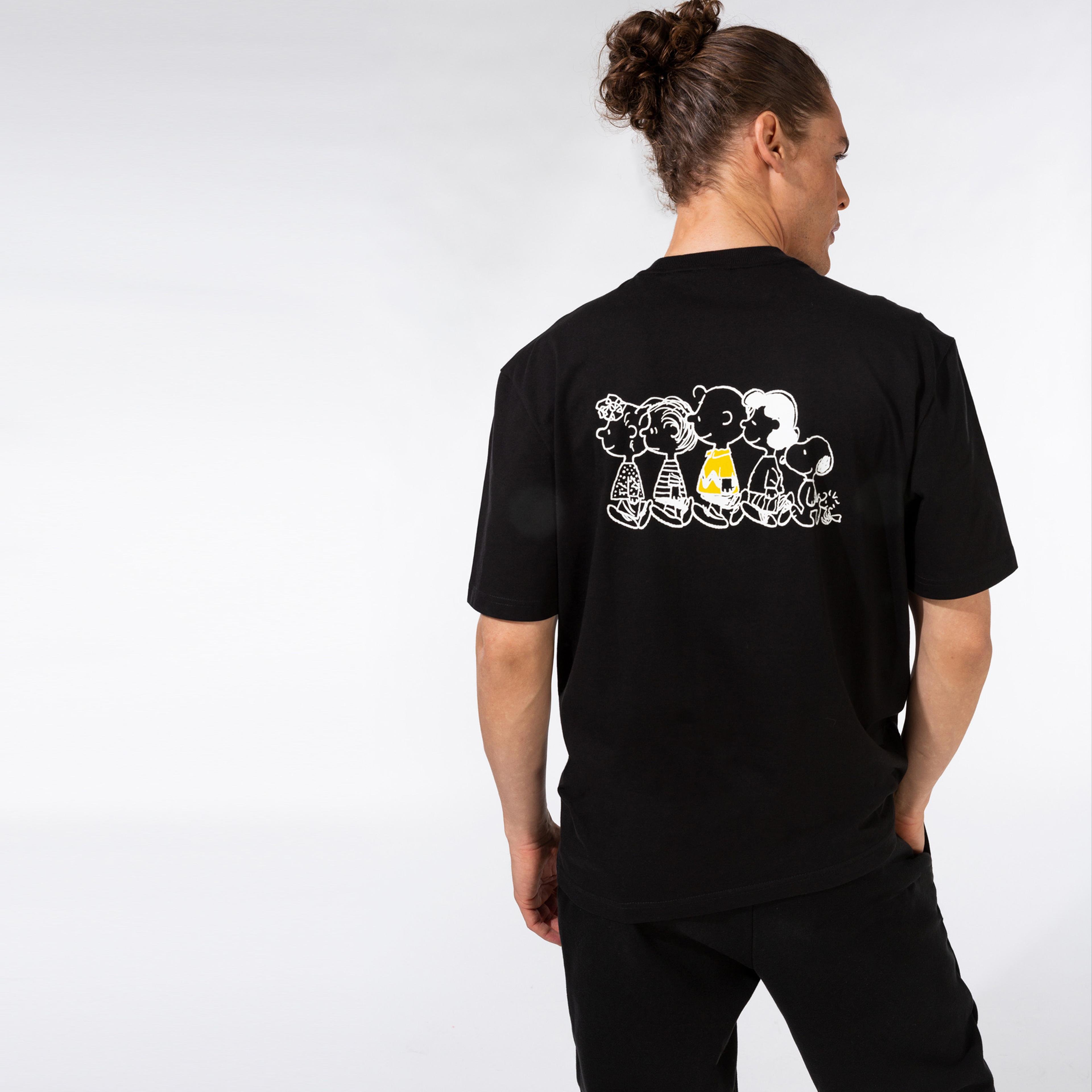 Puma X Peanuts Erkek Siyah T-Shirt