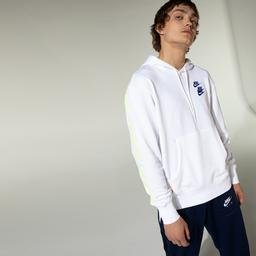 Nike Sportswear Pullover French Terry Erkek Beyaz Sweatshirt