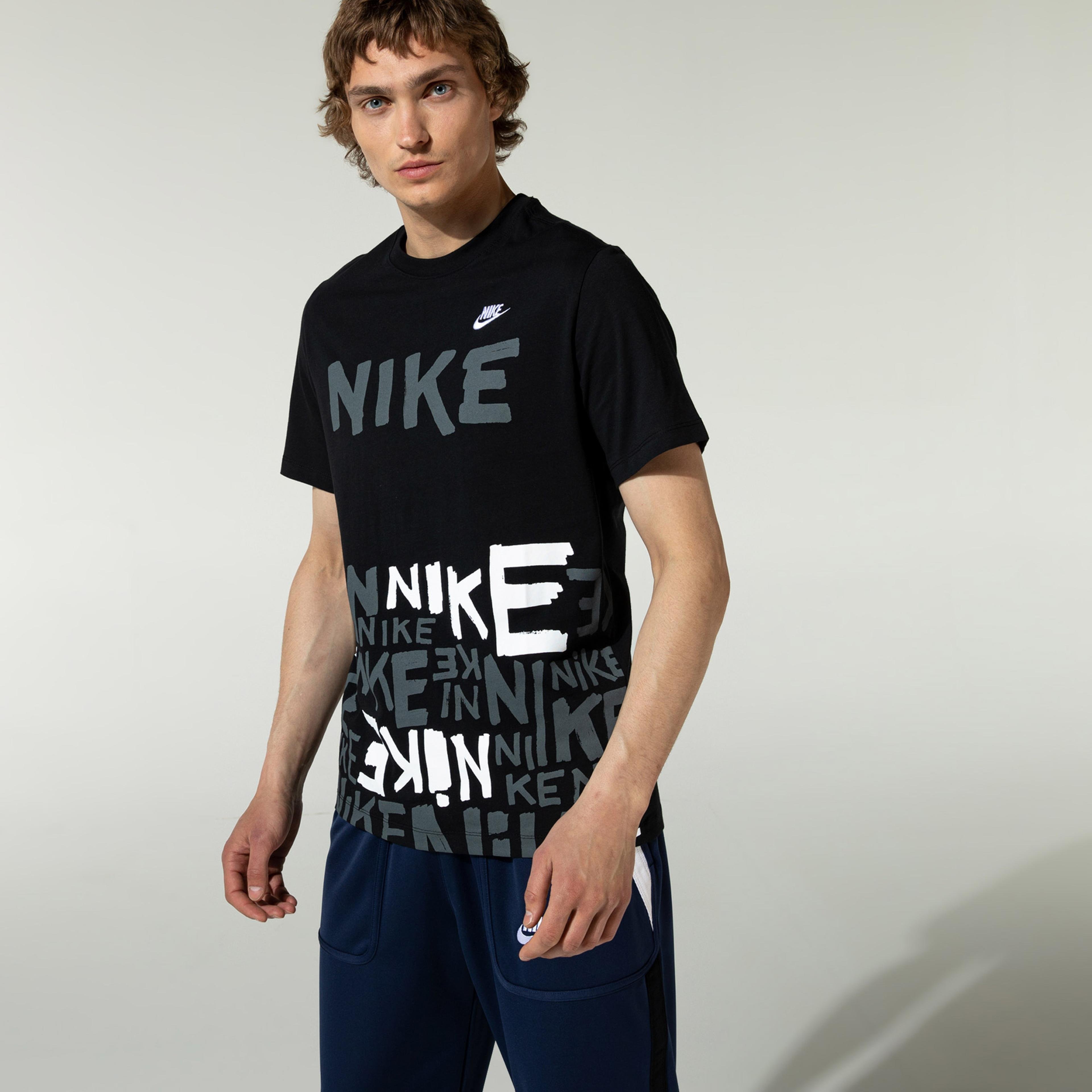 Nike Sportswear Erkek Siyah T-Shirt