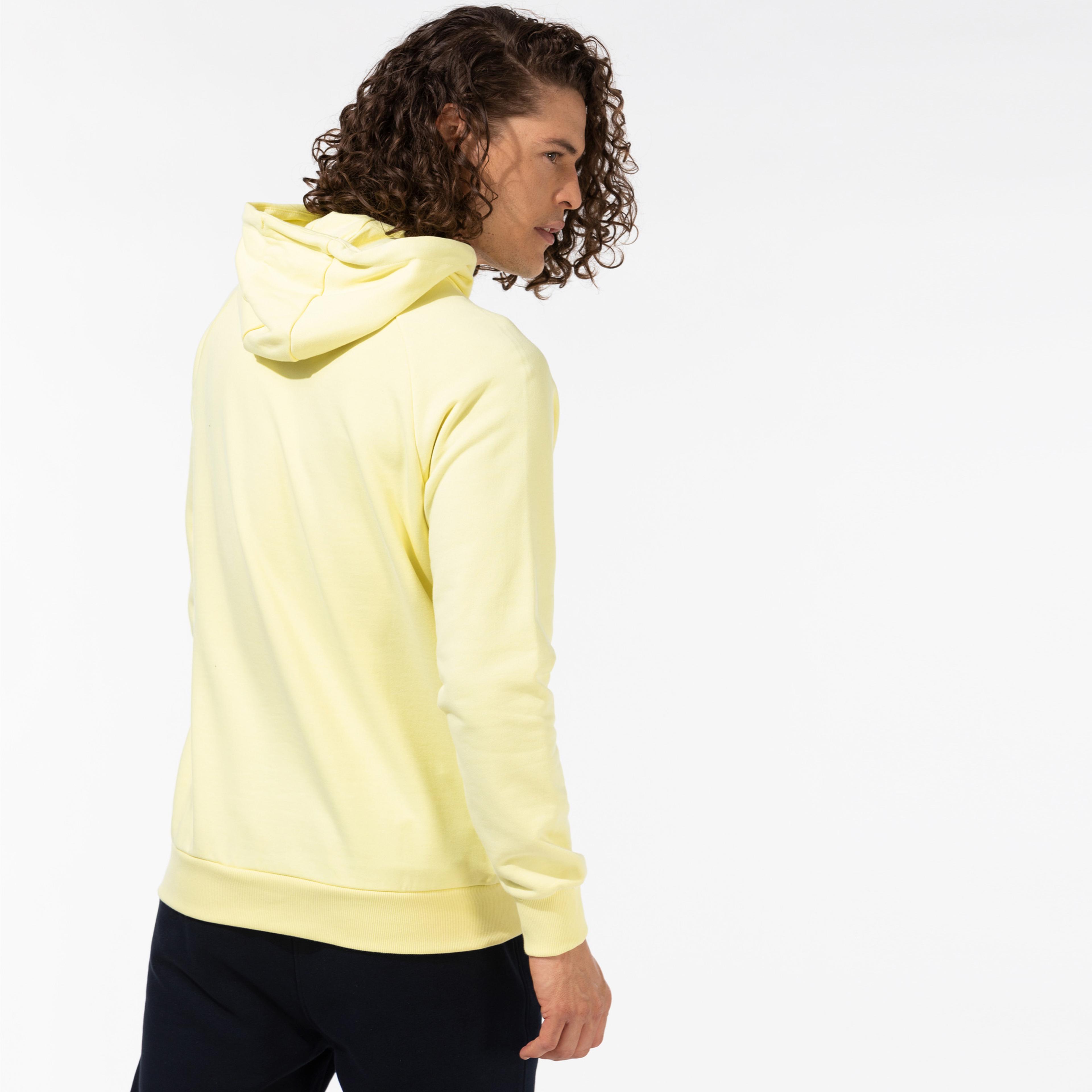 Puma International Graphic Erkek Sarı Kapüşonlu Sweatshirt