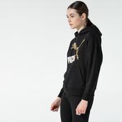 Puma Classics Logo Kadın Siyah Sweatshirt
