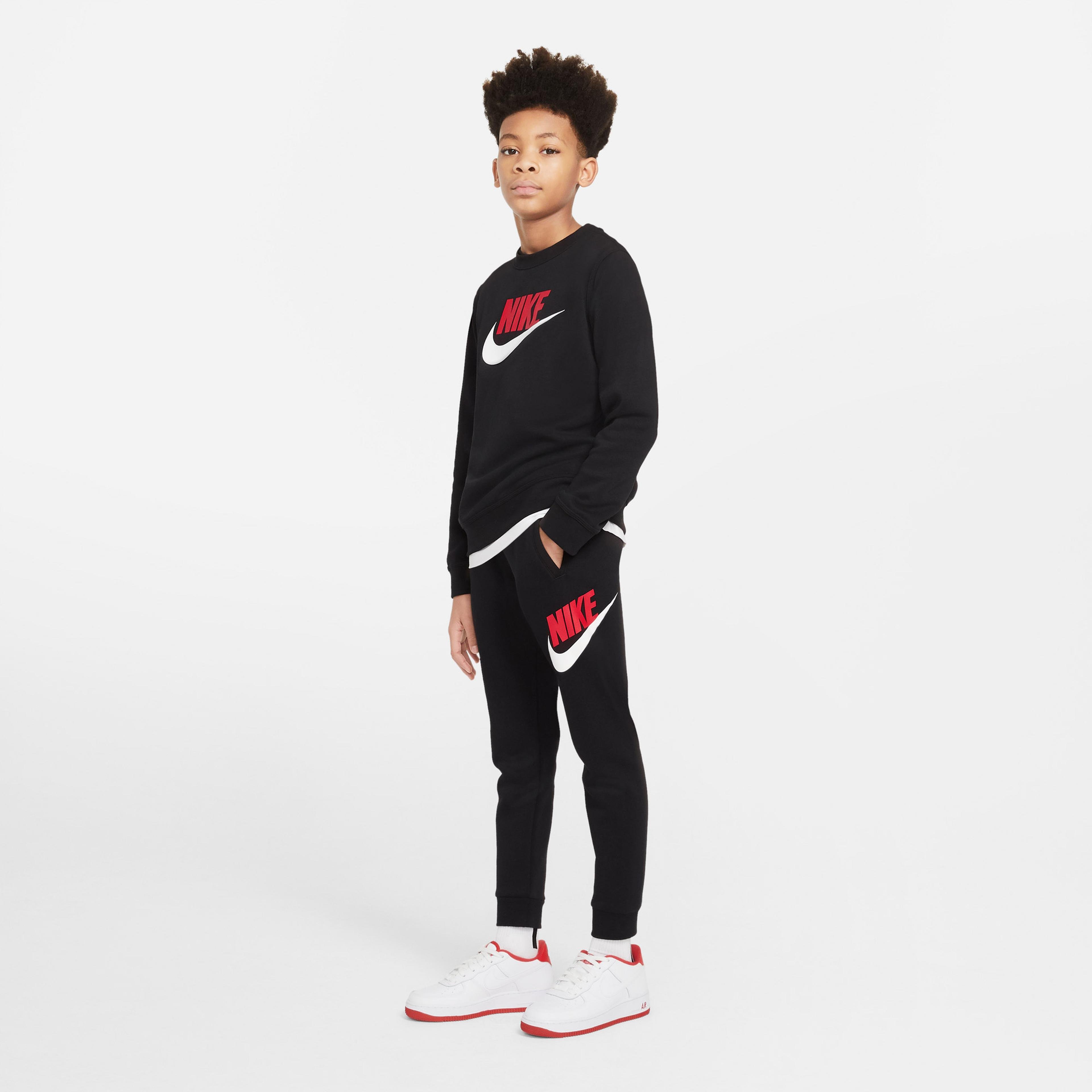 Nike Sportswear Club Fleece Çocuk Siyah Eşofman Altı