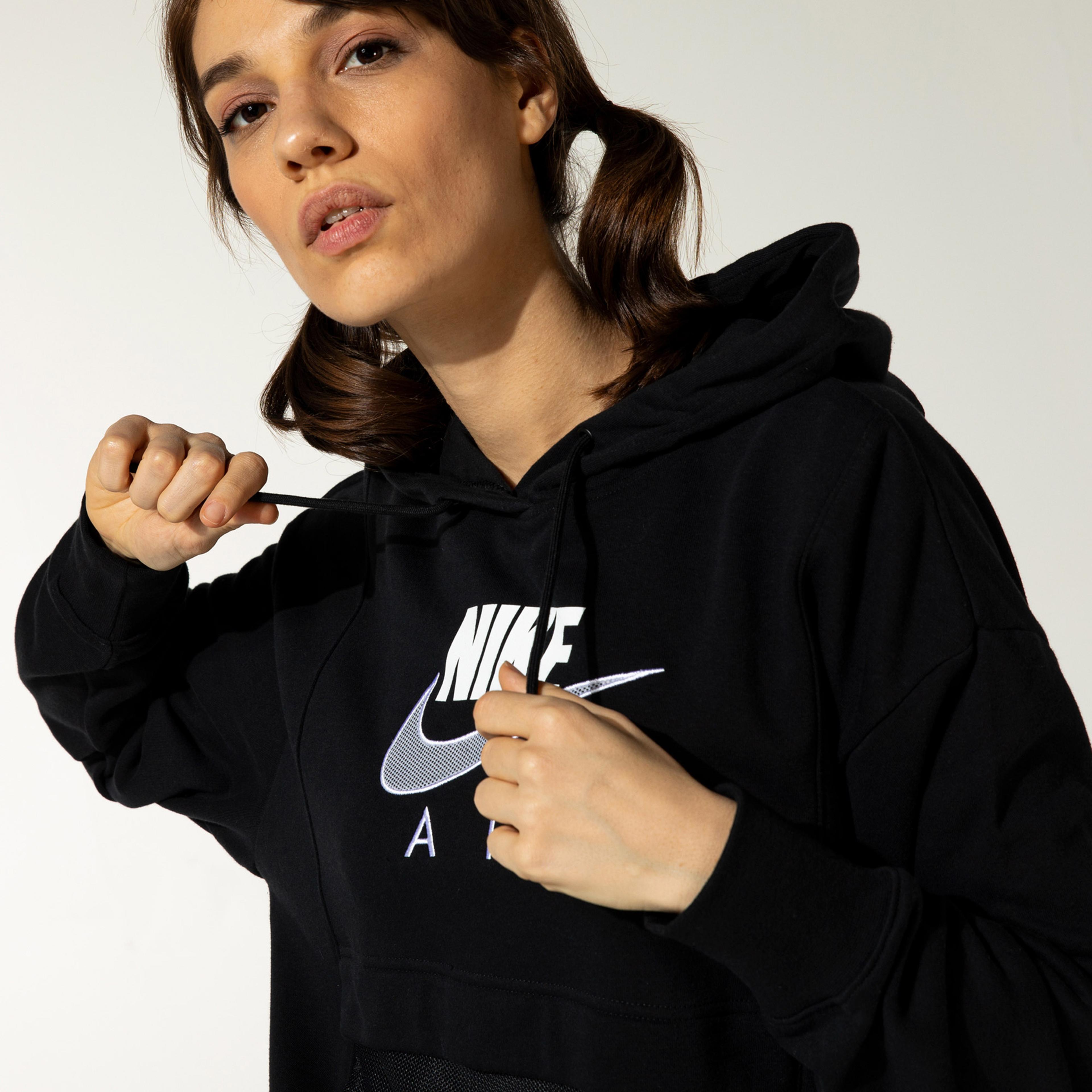 Nike Air Kadın Siyah Sweatshirt