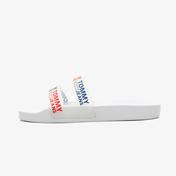 Tommy Hilfiger Double Strap Kadın Beyaz Terlik