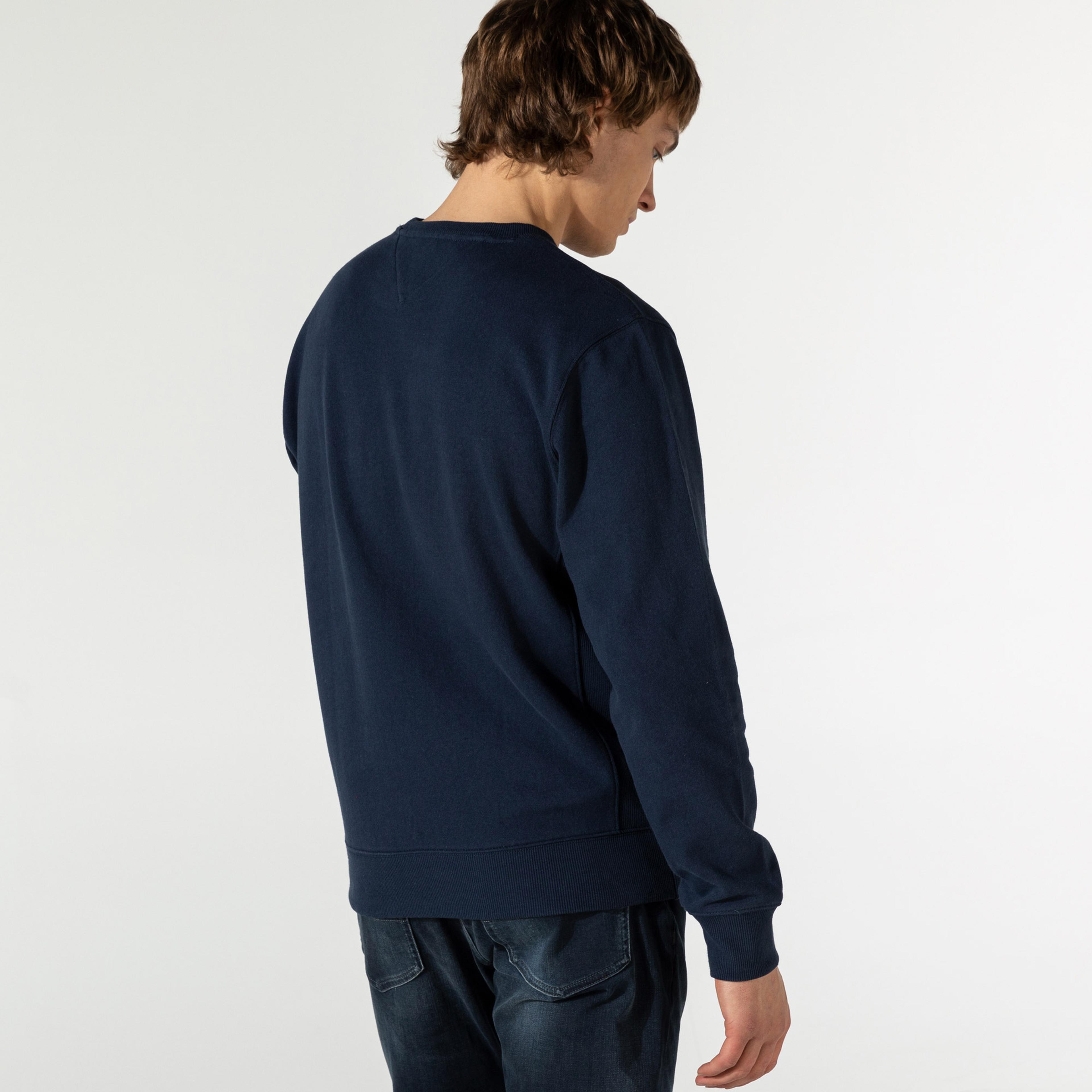 Tommy Hilfiger TJM Timeless Tommy Crew 3 Erkek Lacivert Sweatshirt