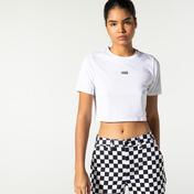 Vans Flying V Crop Crew Sport Kadın Beyaz T-Shirt