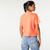 Tommy Hilfiger TJW BXY Crop Tape Kadın Turuncu T-Shirt