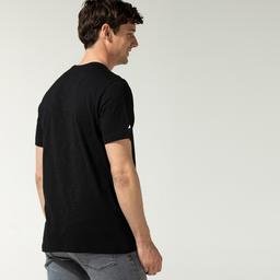 Nautica Erkek Siyah Baskılı T-Shirt