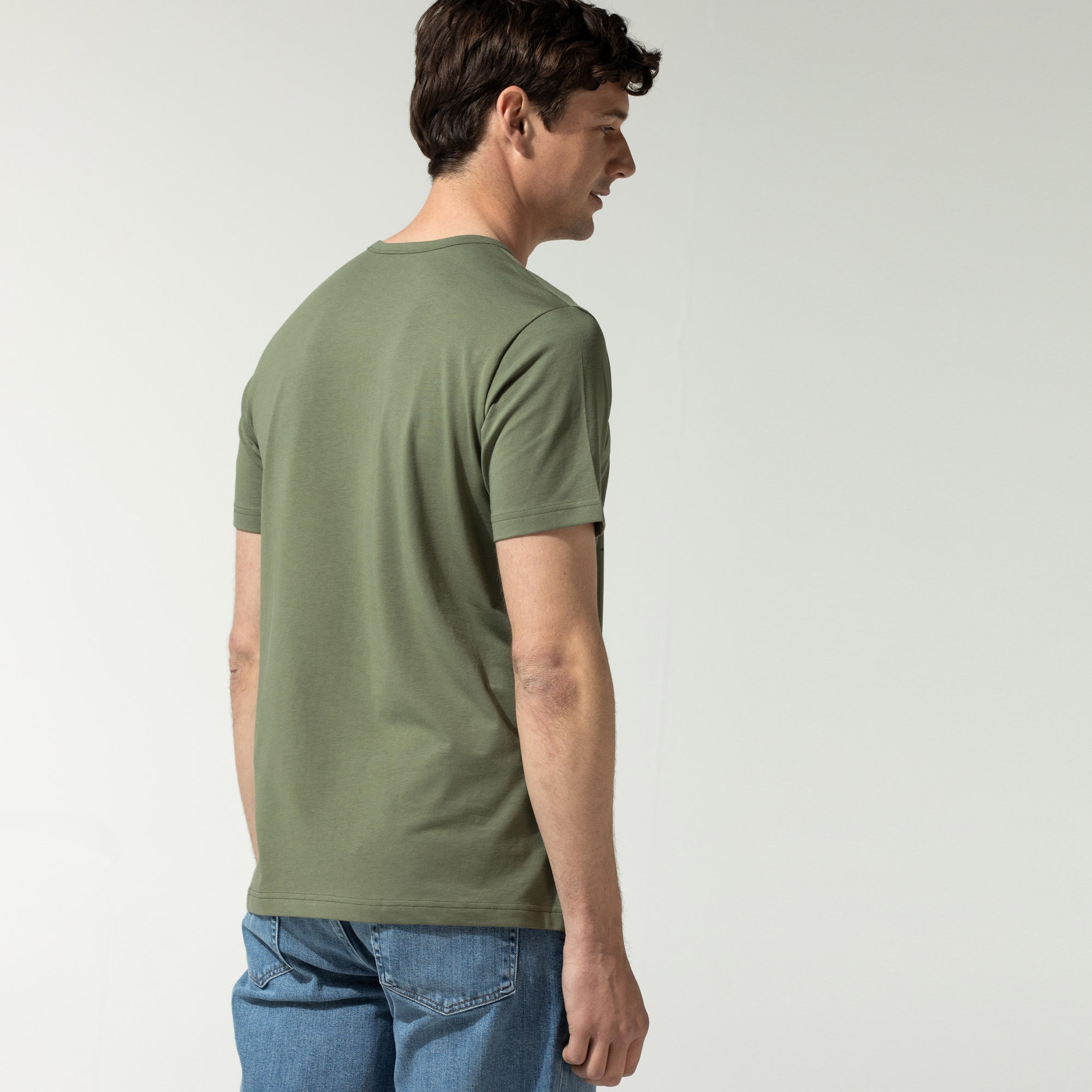 Nautica Erkek Yeşil Baskılı T-Shirt