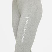 Nike Swoosh Kadın Gri Tayt