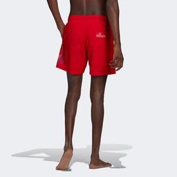adidas Fto Swims Erkek Kırmızı Şort Mayo