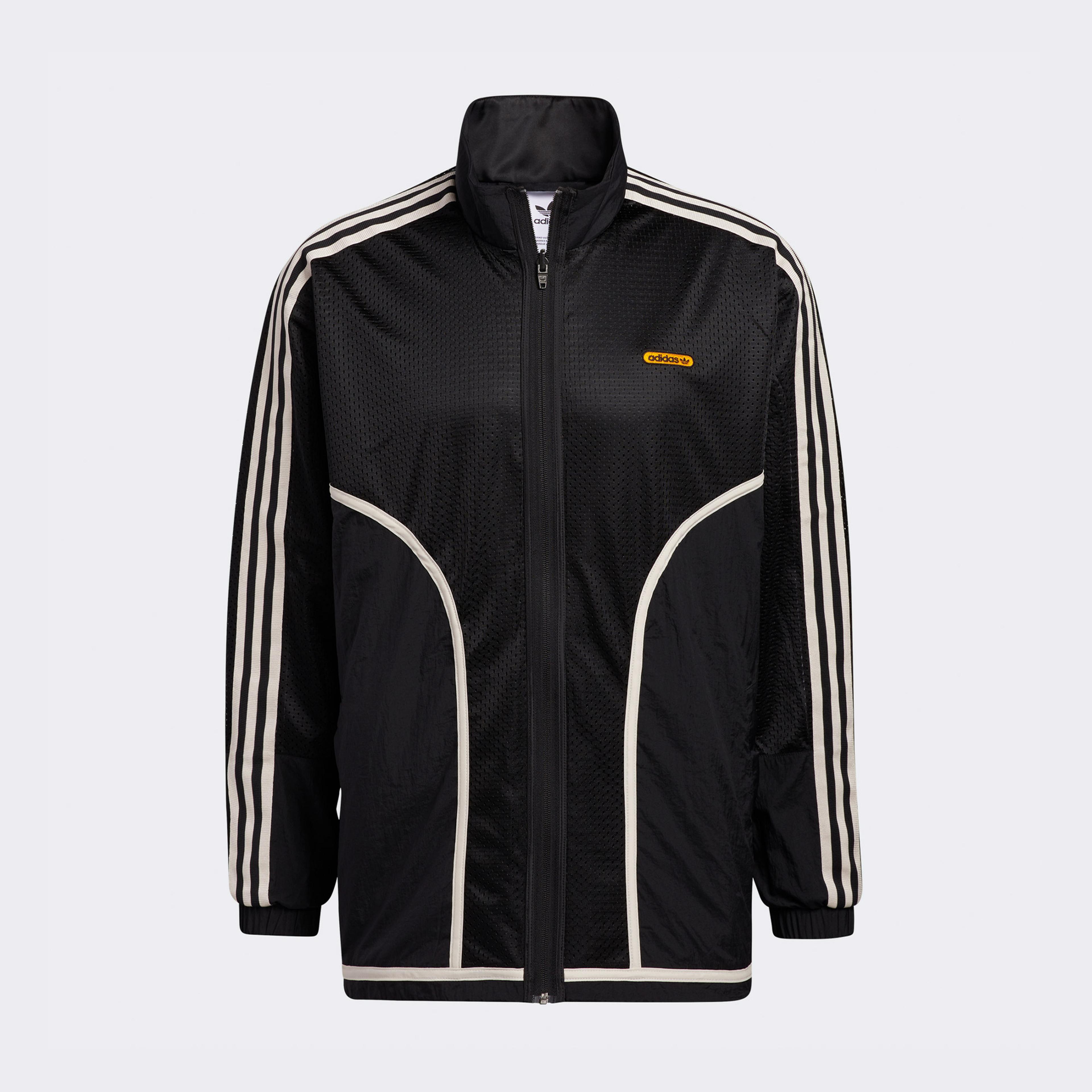 adidas Reverse Erkek Siyah Fermuarlı Eşofman Üstü