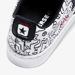 Converse x Keith Haring Pro Leather Ox Unisex Beyaz Sneaker