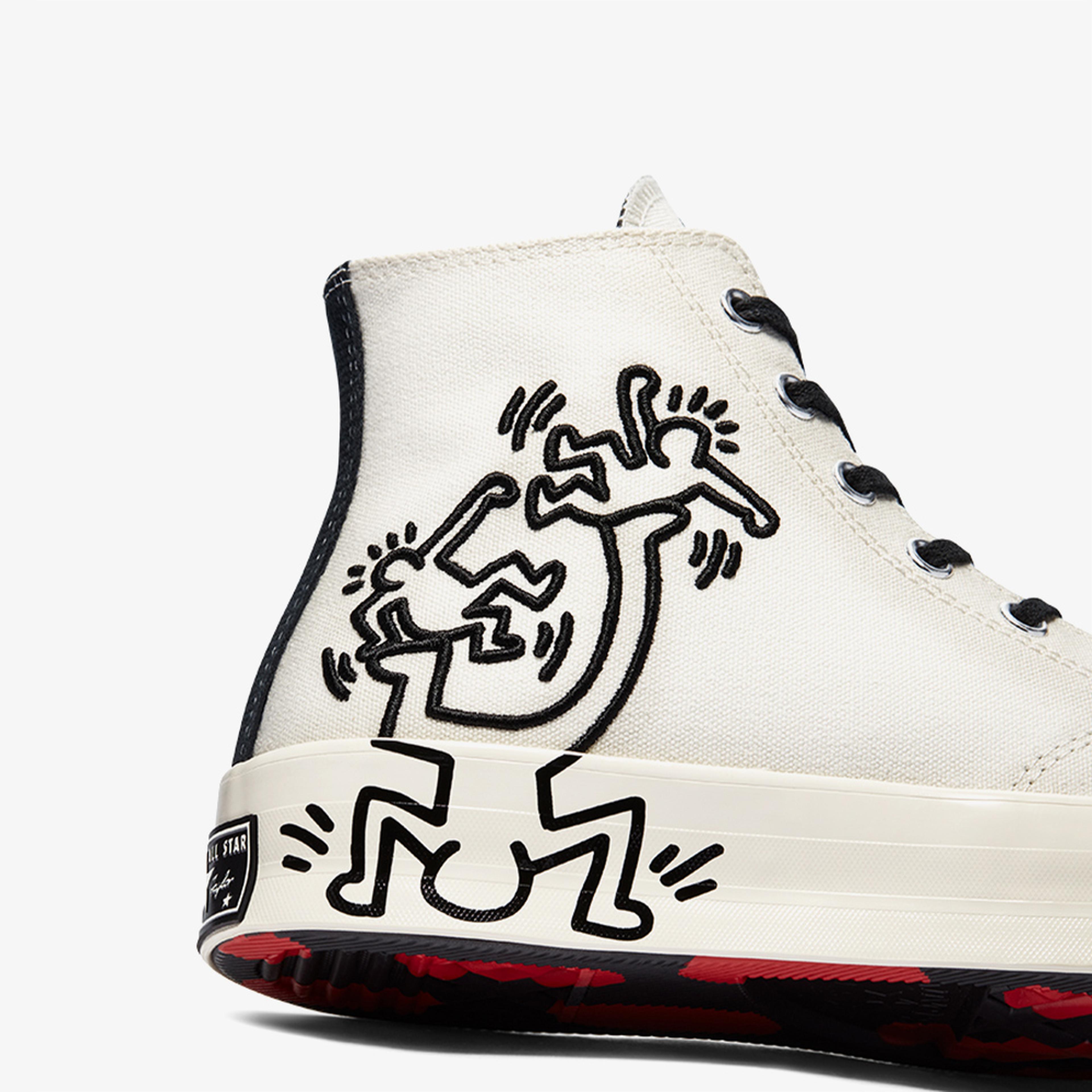 Converse x Keith Haring Chuck 70 Unisex Beyaz Sneaker