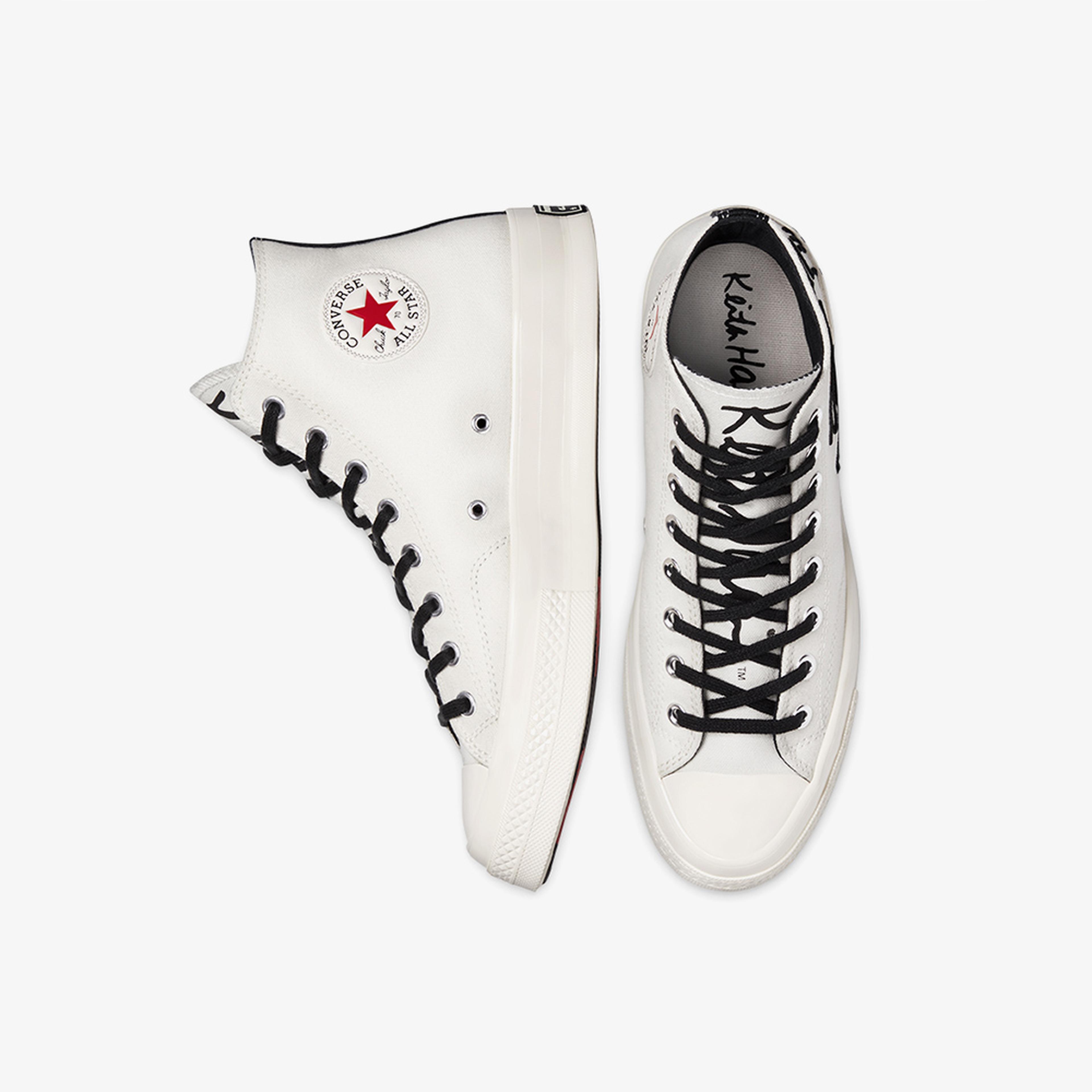 Converse x Keith Haring Chuck 70 Unisex Beyaz Sneaker