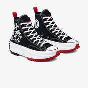 Converse x Keith Haring Run Star Hike Hi Kadın Siyah Sneaker