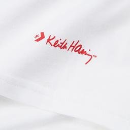 Converse x Keith Haring Erkek Beyaz T-Shirt