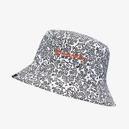 Converse x Keith Haring Çift Taraflı Unisex Beyaz Şapka