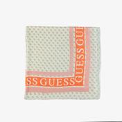 Guess Monique Printed Kefiah Kadın Beyaz Şal