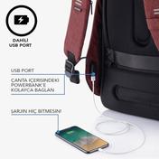 XD Design Bobby Hero Small Unisex Kırmızı Sırt Çantası