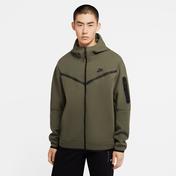 Nike Sportswear Tech Fleece Full-Zip Erkek Yeşil Sweatshirt